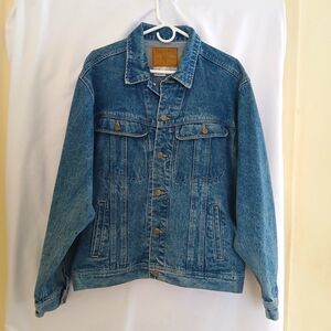 TodaysNews Authentic Blue Denim Jacket Vintage XL
